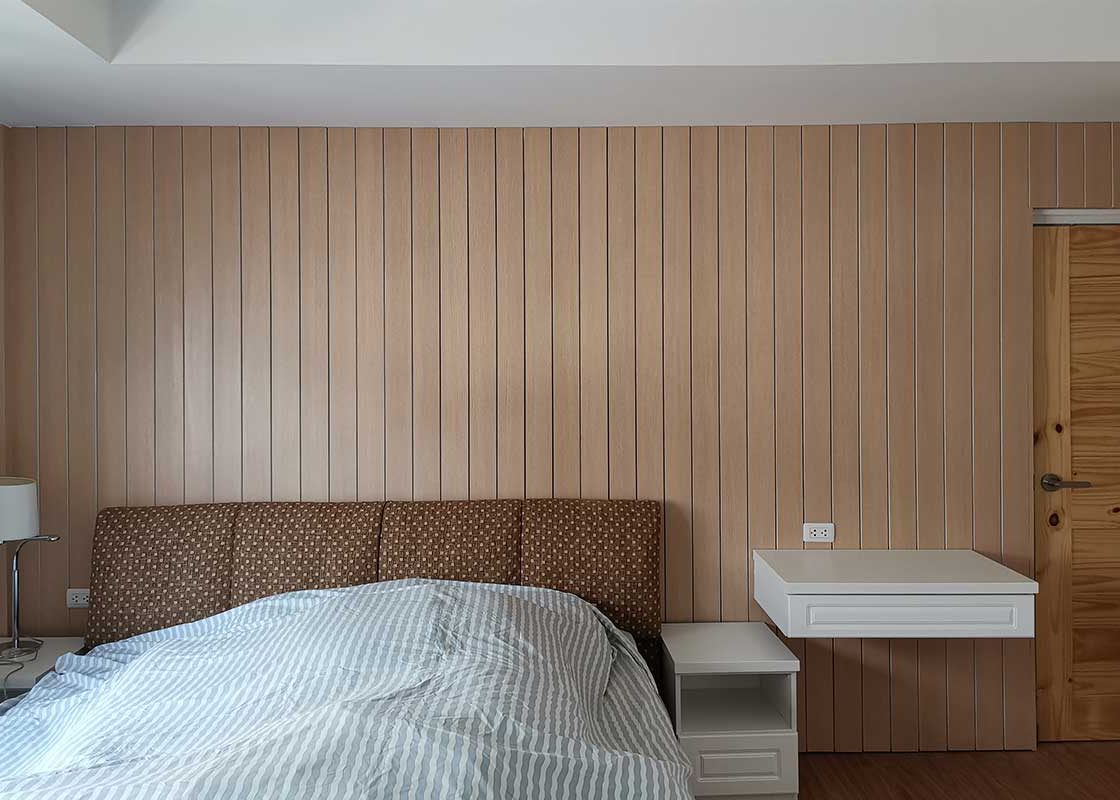 สแตนดาร์ดเดคคอร์ รับออกแบบและตกแต่งห้องนอน รับออกแบบและตกแต่งห้องนอน เตียงนอน ผนังหัวเตียง โต๊ะข้างเตียง