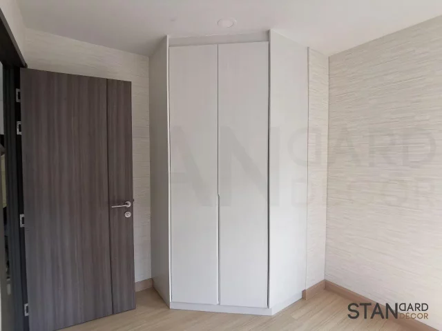 ห้องนอนเล็ก ห้องคอนโดโครงการ Supalai Prime Rama 9